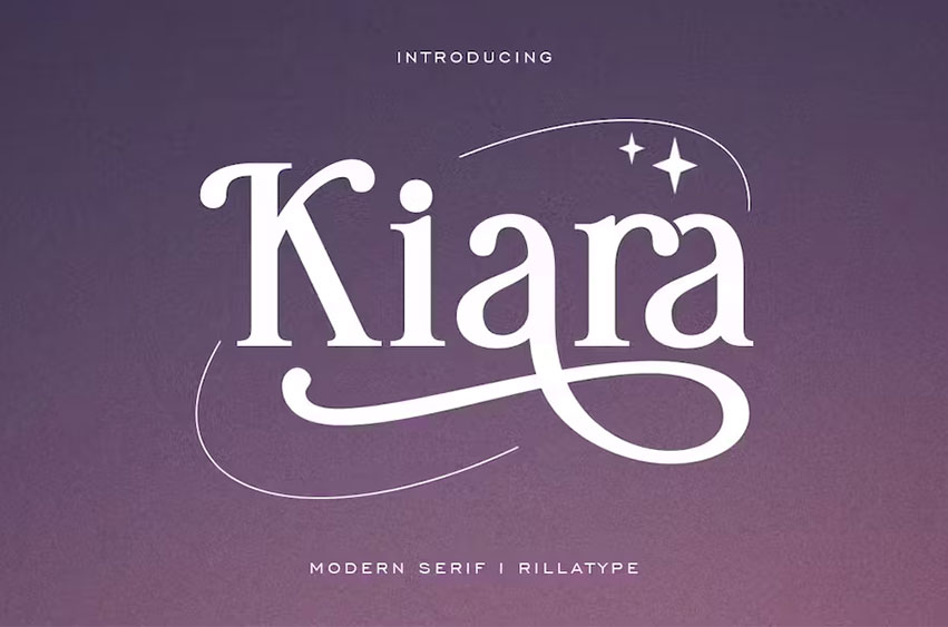 Kiara Modern Serif Font