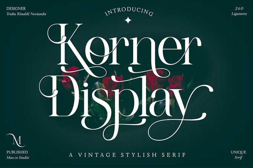 Korner Display Font