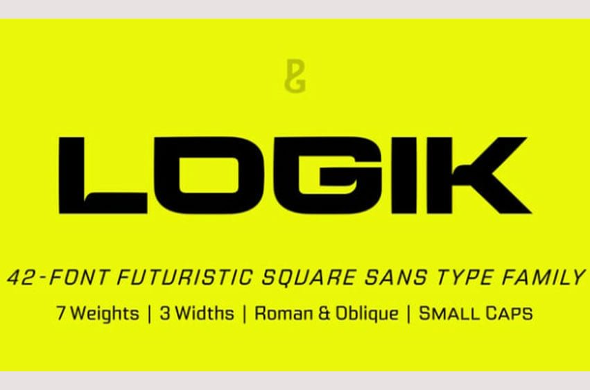 Logik Font Family – 42 Fonts