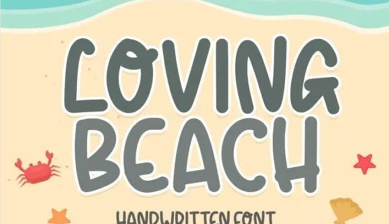 Loving Beach Font