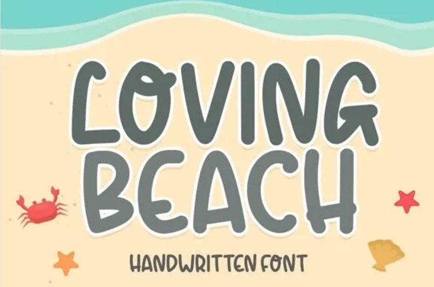 Loving Beach Font