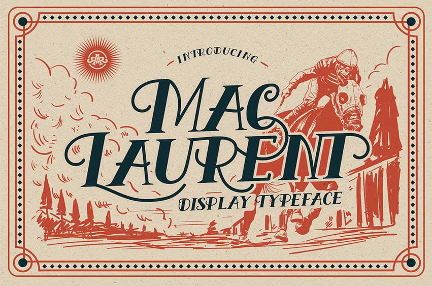 MacLaurent Font