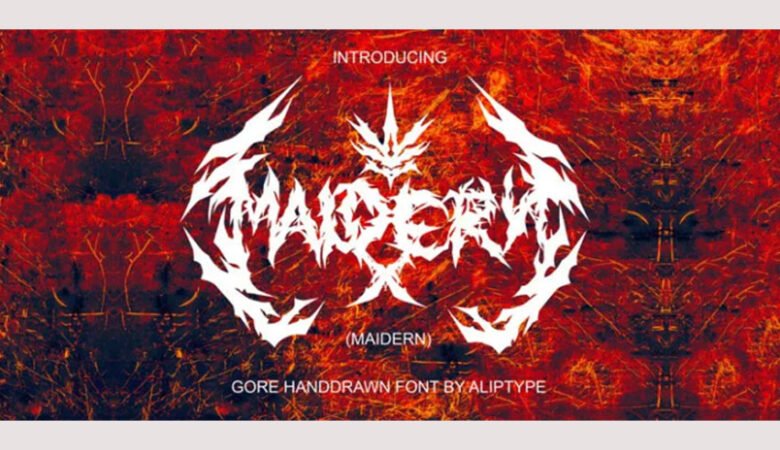 Maidern Font