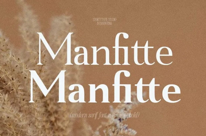 Manfitte Font