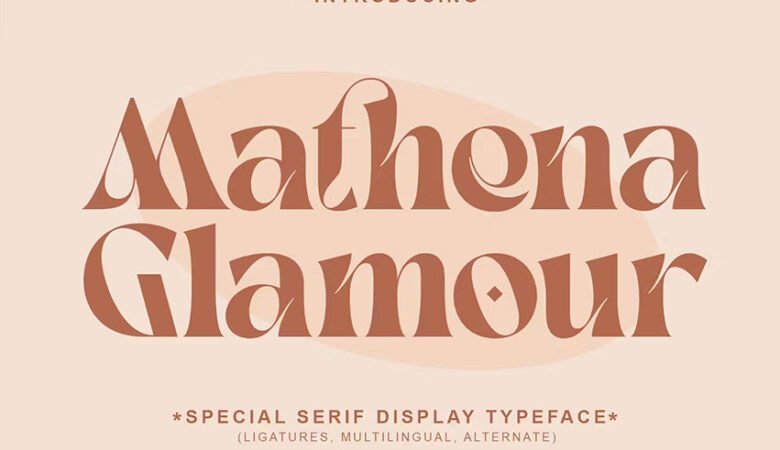 Mathena Glamour Font