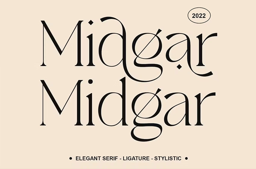 Midgar Font - FreeDaFonts