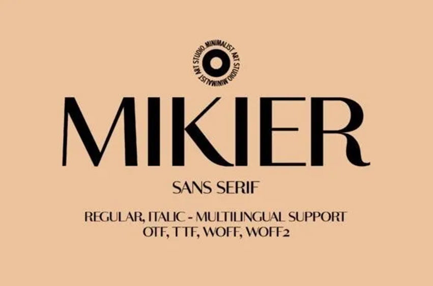 Mikier Font