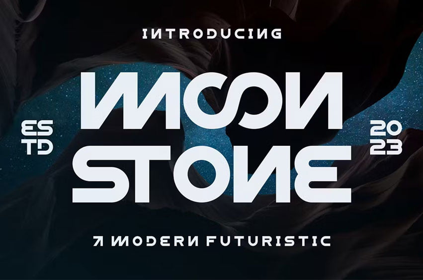 Moonstone Font