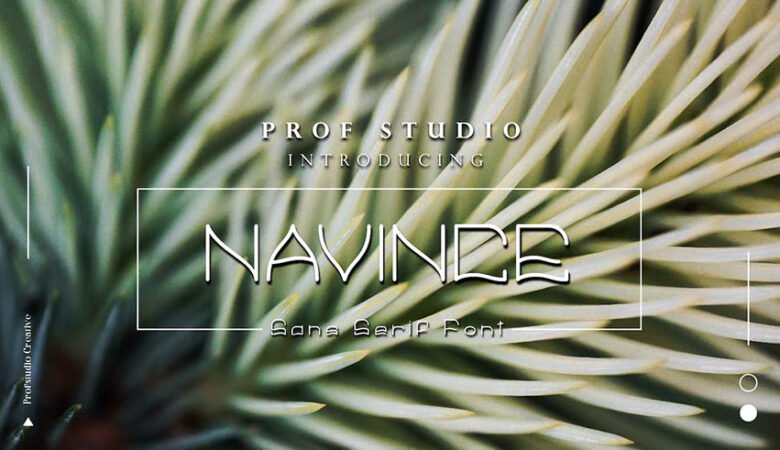 Navince Sans Serif Font