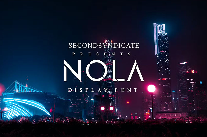 Nola Display Font