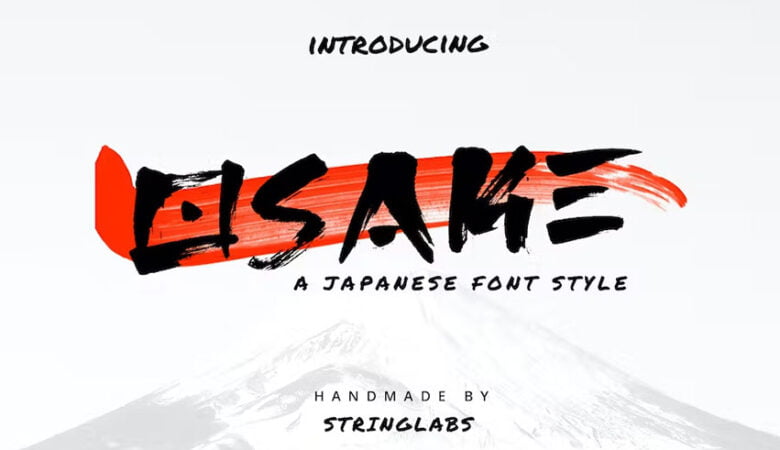 Osake Japanese Font