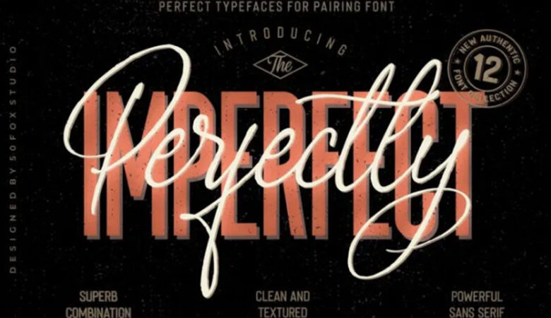 Perfectly Imperfect Collection Font