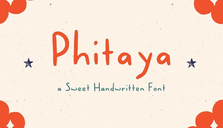Phitaya Sweet Handwritten Font