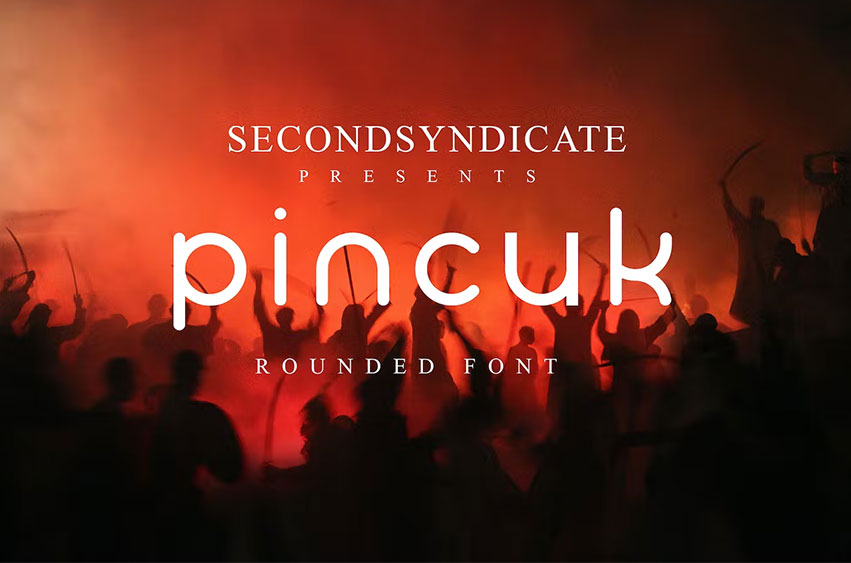 Pincuk Rounded Font