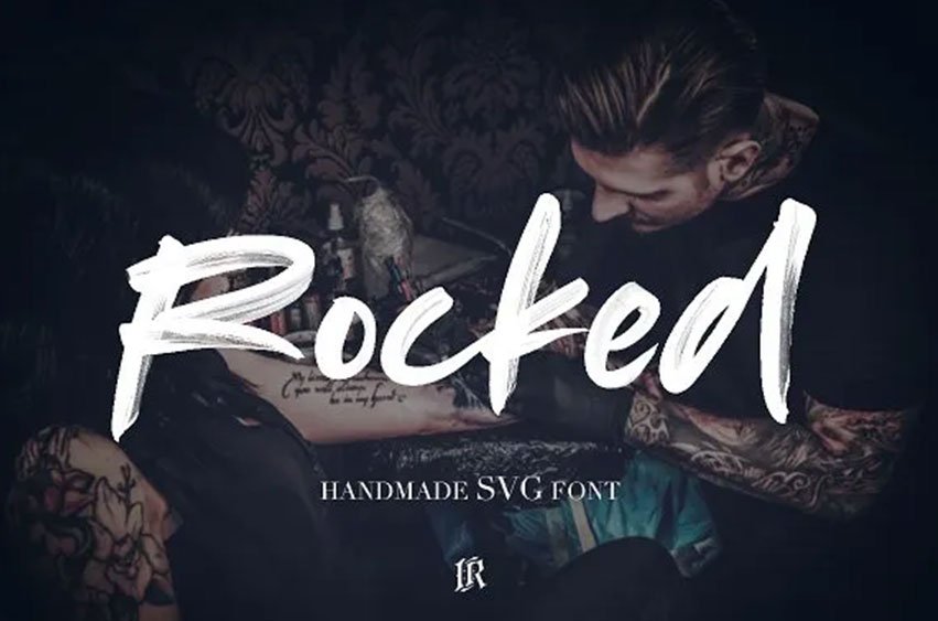 Rocked SVG Font