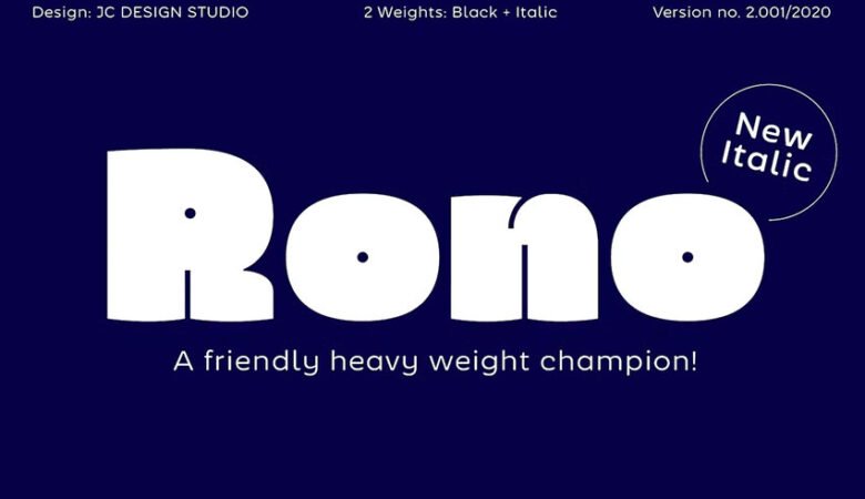 Rono Font