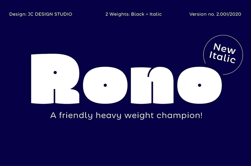 Rono Font