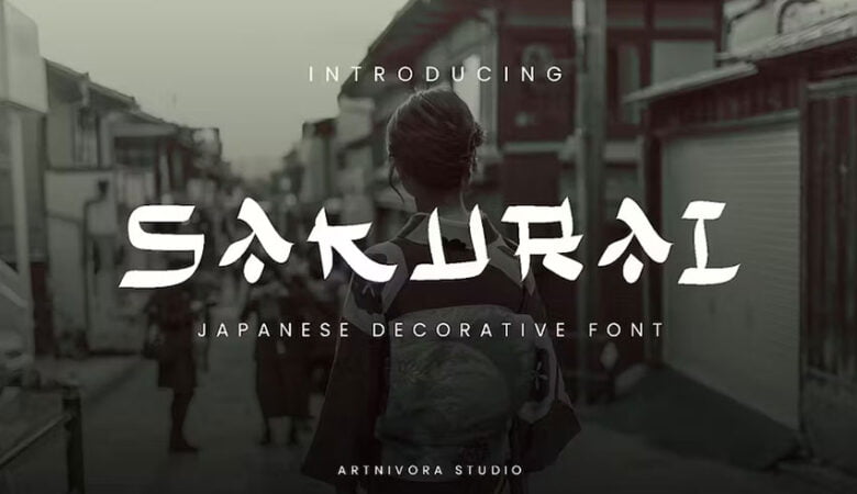 Sakurai Japanese Decorative Font