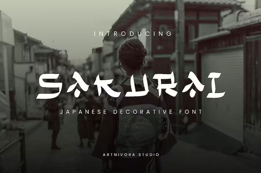 Sakurai Japanese Decorative Font