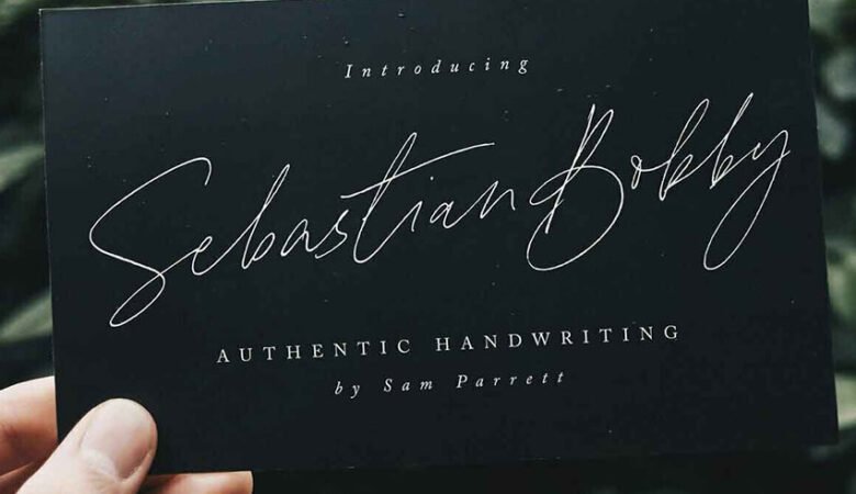 Sebastian Bobby Font