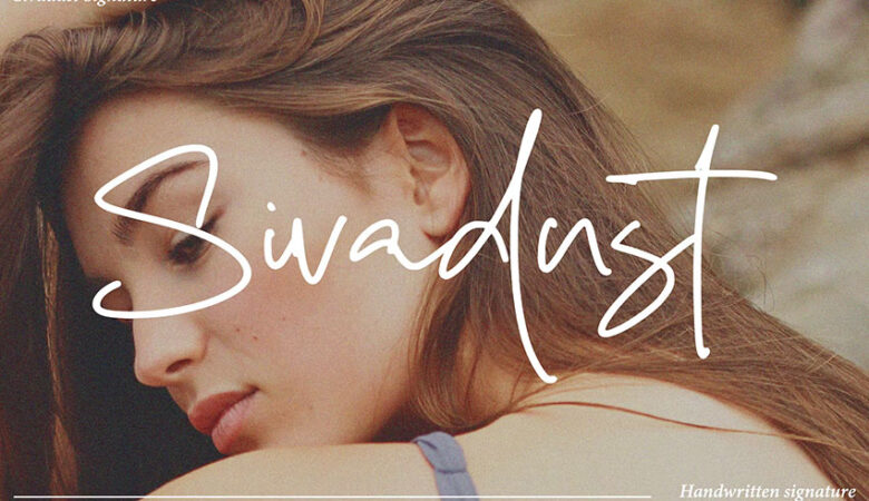 Sivadust Signature Font