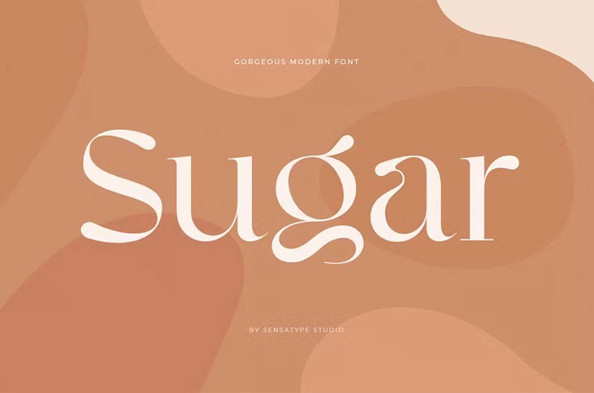 Sugar Gorgeous Modern Font
