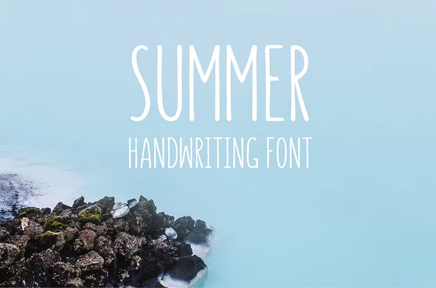 Summer Handwriting Font