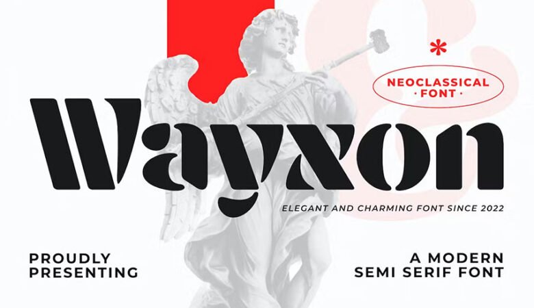 Wayxon Modern Font