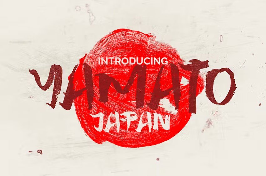 Yamato Japan Font