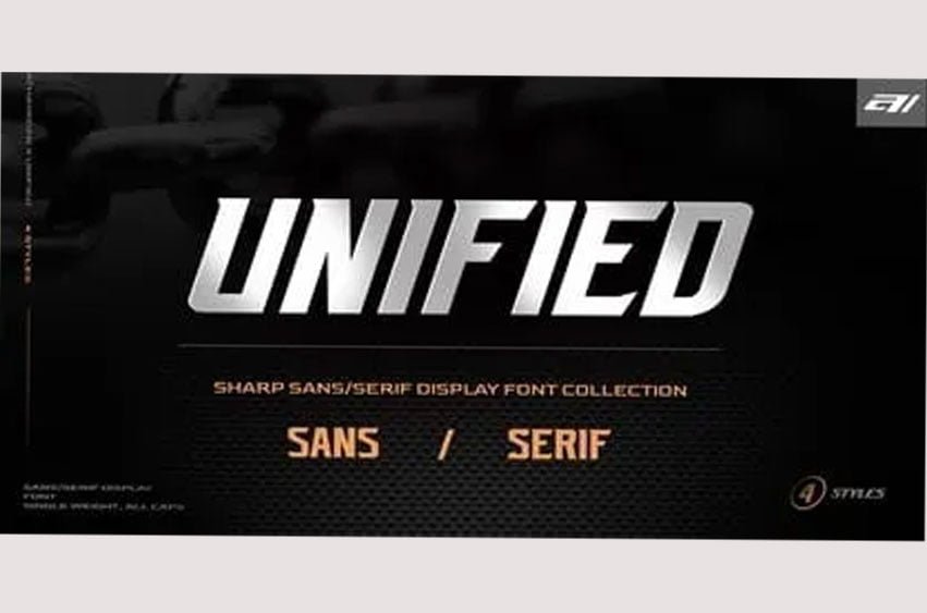 AZN Unified Font Family