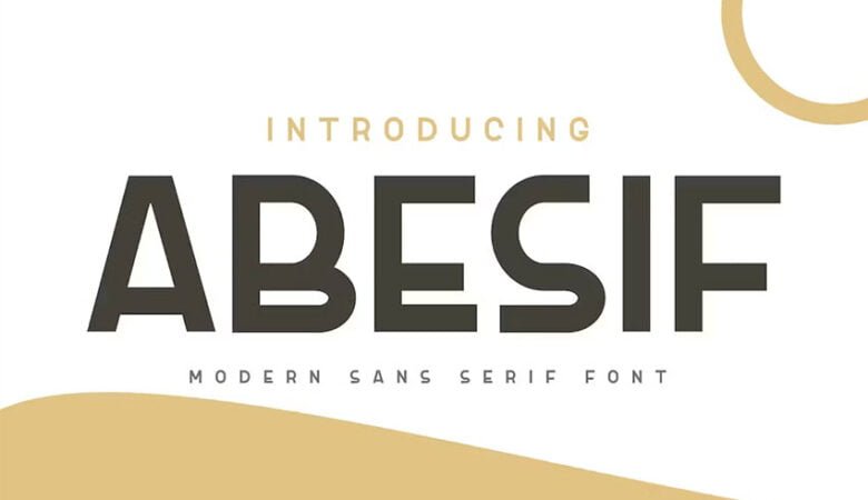 Abesif Font