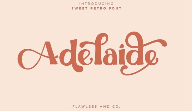 Adelaide Sweet Font