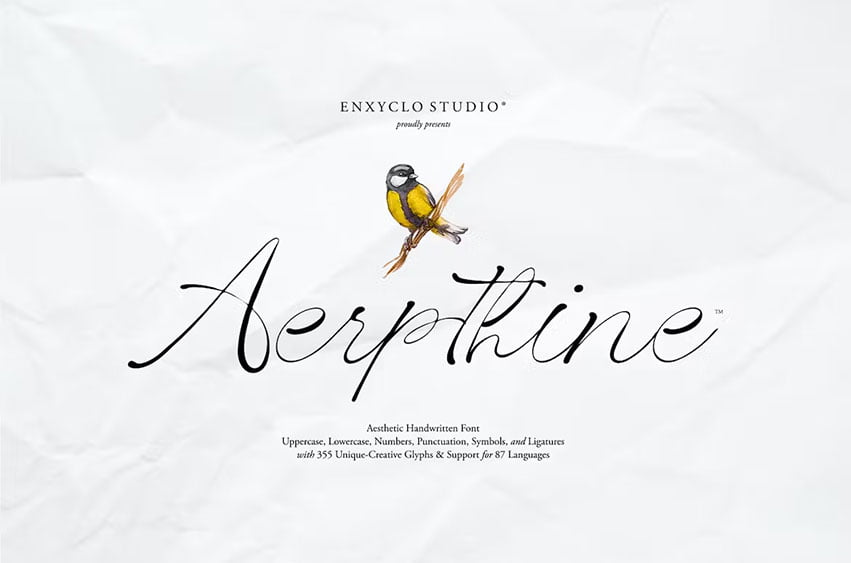 Aerpthine Font