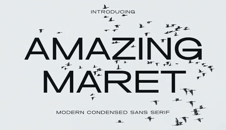 Amazing Maret Font