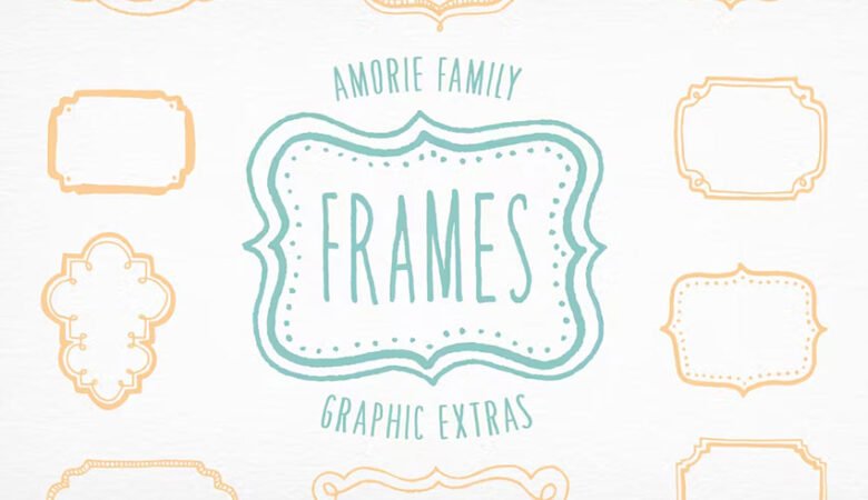 Amorie Frames Font