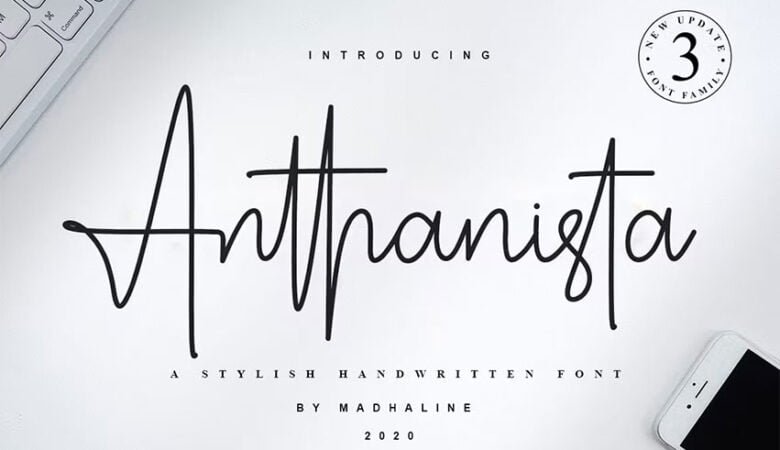 Anthanista Font