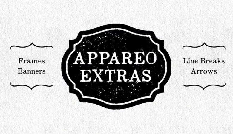 Appareo Extras Font