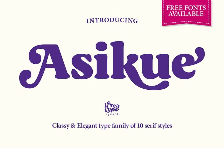 Asikue Font