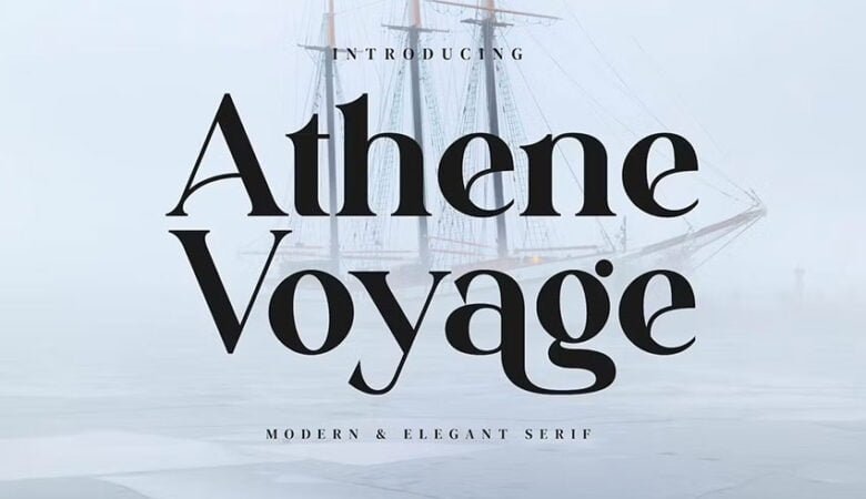 Athene Voyage Stylish Serif Font