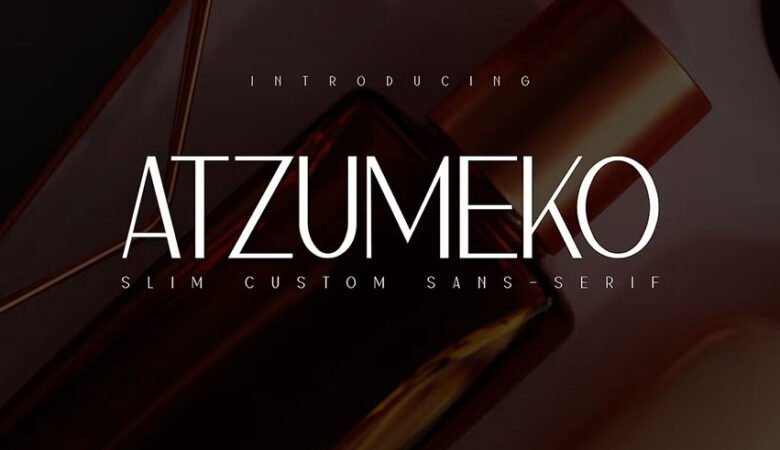 Atzumeko Font