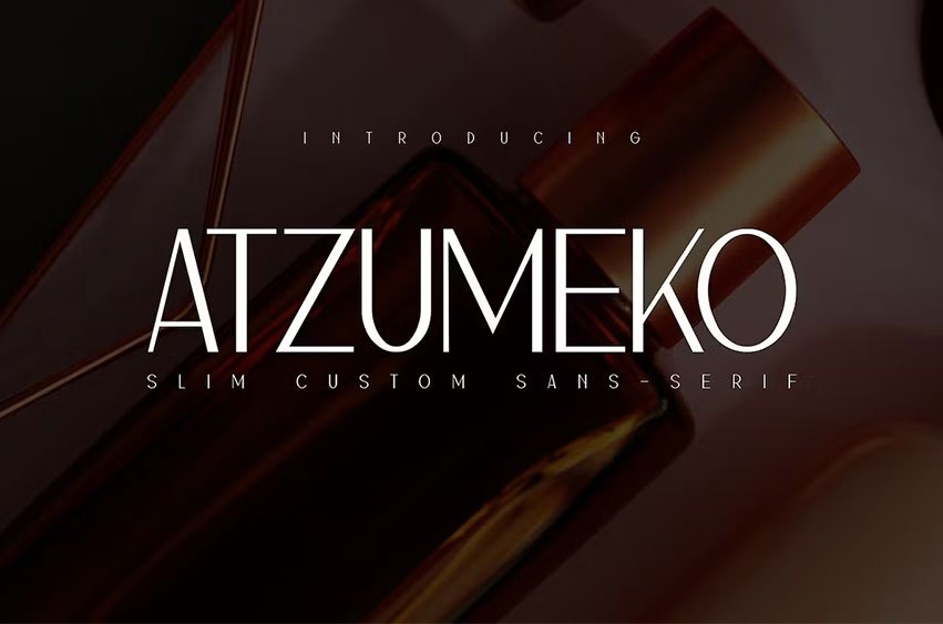 Atzumeko Font