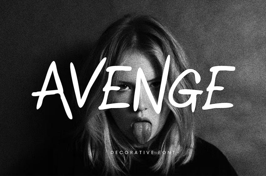 Avenge Decorative Font