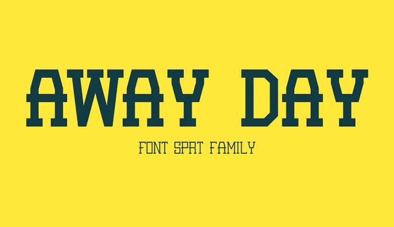 Away Day Sport Font Family