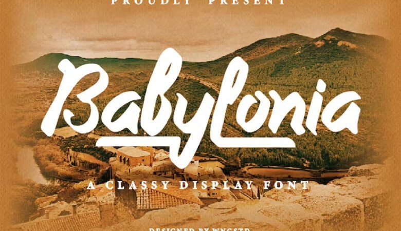 Babylonya Font