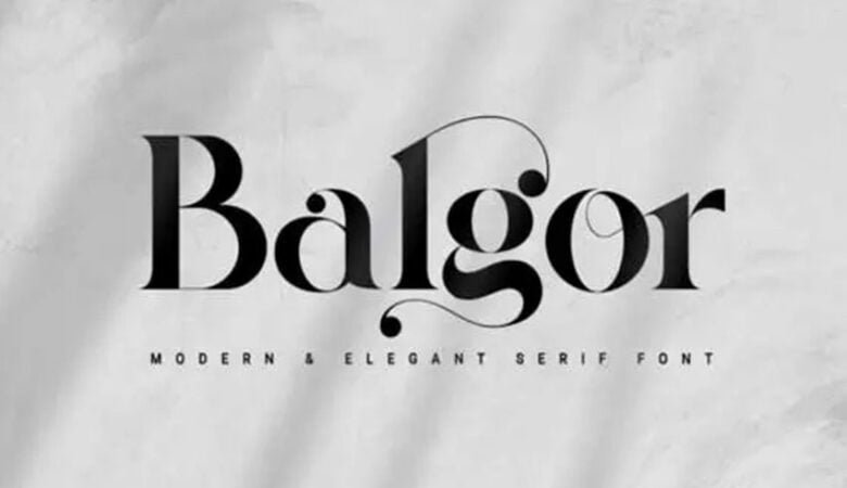 Balgor Font