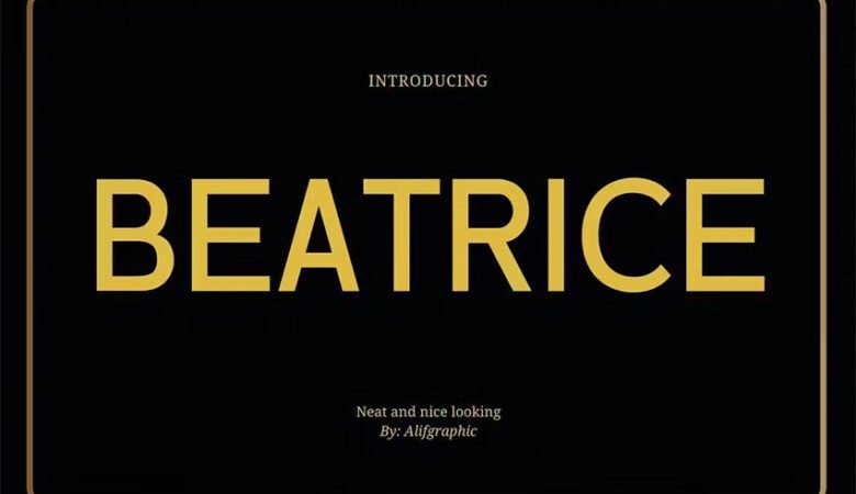 Beatrice Font