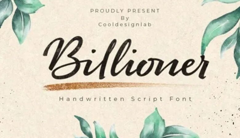 Billioner Font