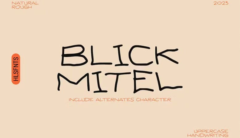Blickmitel Font