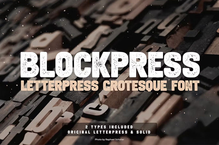 BlockPress Grotesque Font