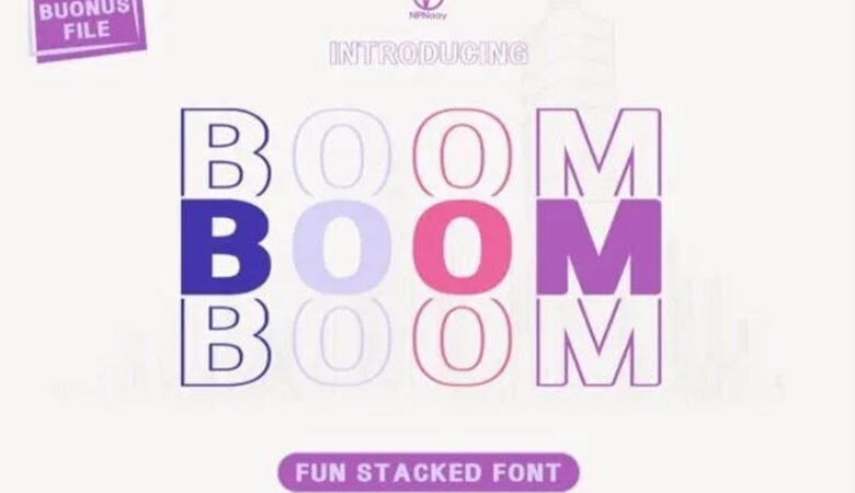 Boom Font